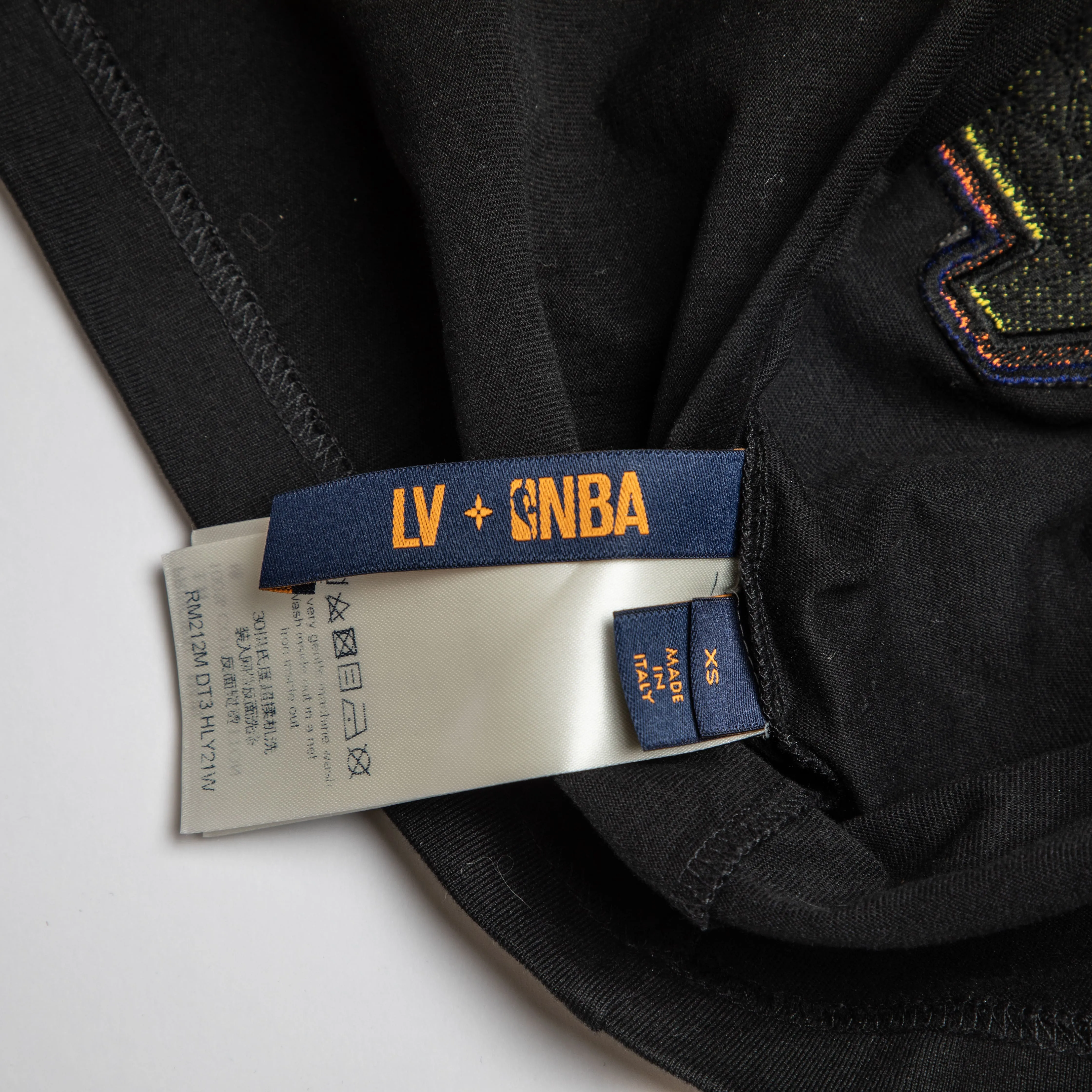 Louis Vuitton x NBA Black Multi-Logo T-Shirt