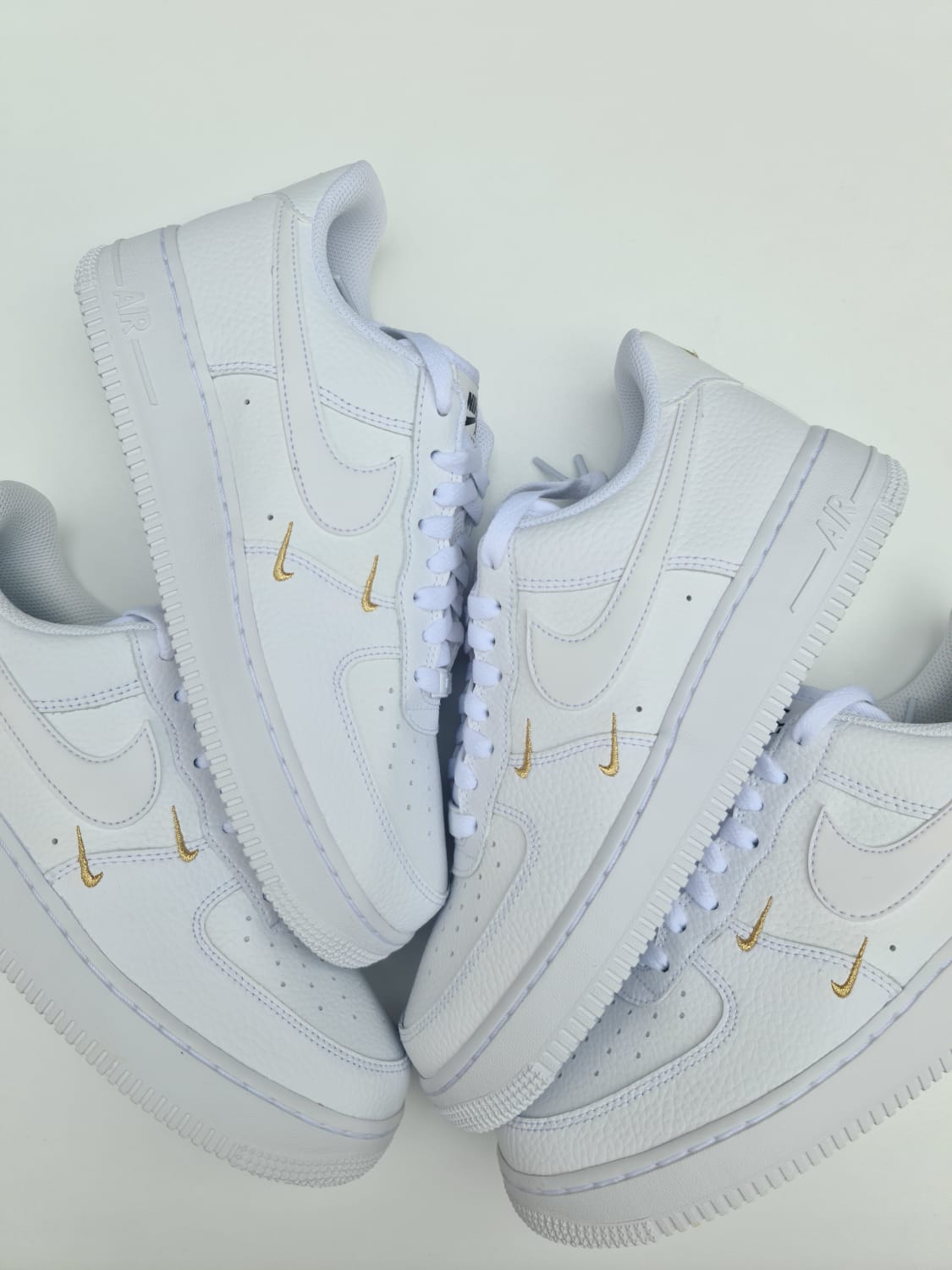 air force 1 metallic gold