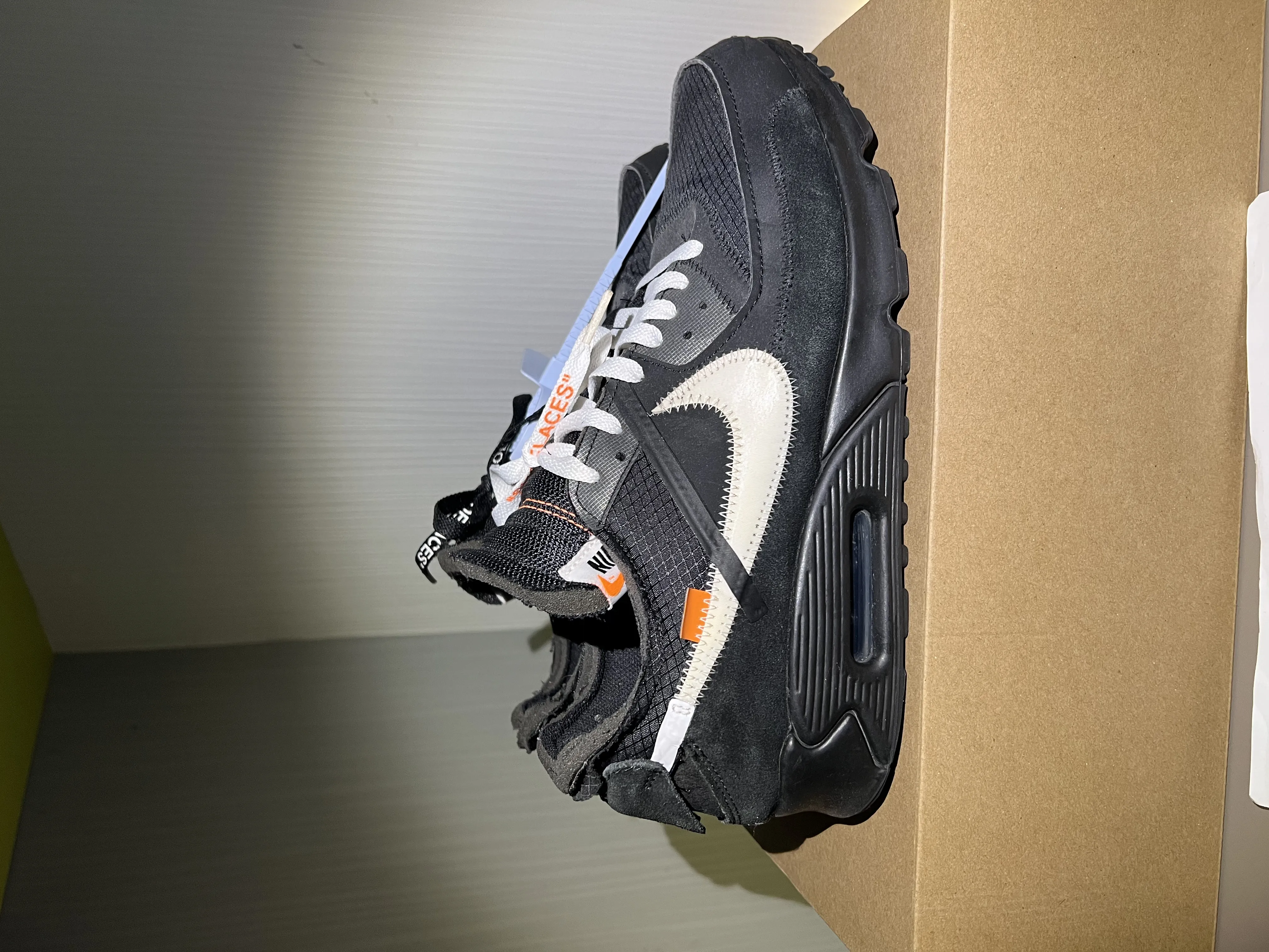 Nike x Off White Air Max 90 Black HypedRo